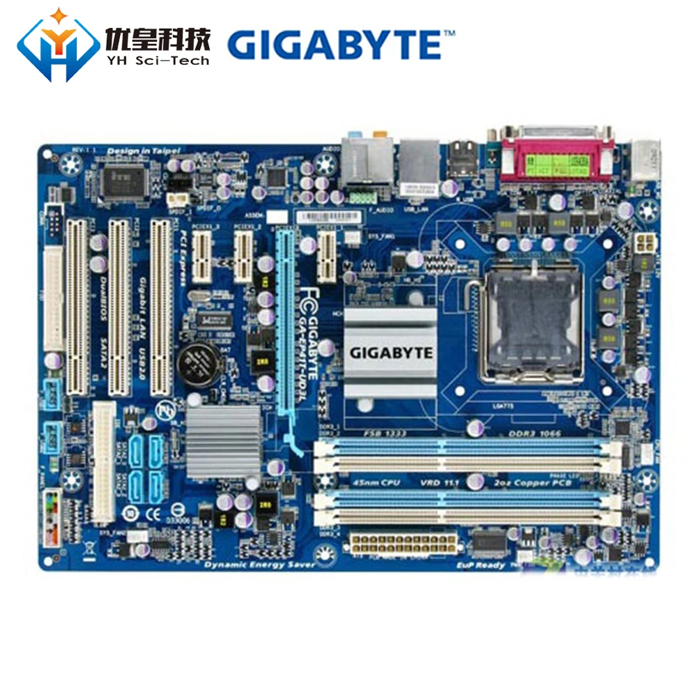 

Original Used Desktop Motherboard Gigabyte GA-EP41T-UD3L G41 LGA 775 Core 2 Extreme/Core 2 Quad/Core 2 Duo DDR3 4G ATX