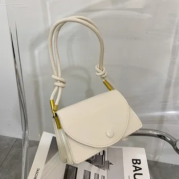 

France Non-mainstream Bags Western Style WOMEN'S Bag 2019 New Style Fashion Korean-style Versatile Shoulder Bag Chic Shoulder Sq