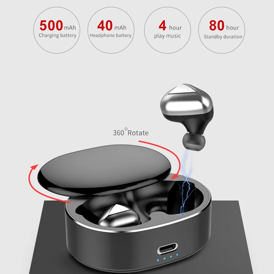 TWS 5 0 Bluetooth беспроводные наушники 3D стерео шумоподавление спортивные/Игровые