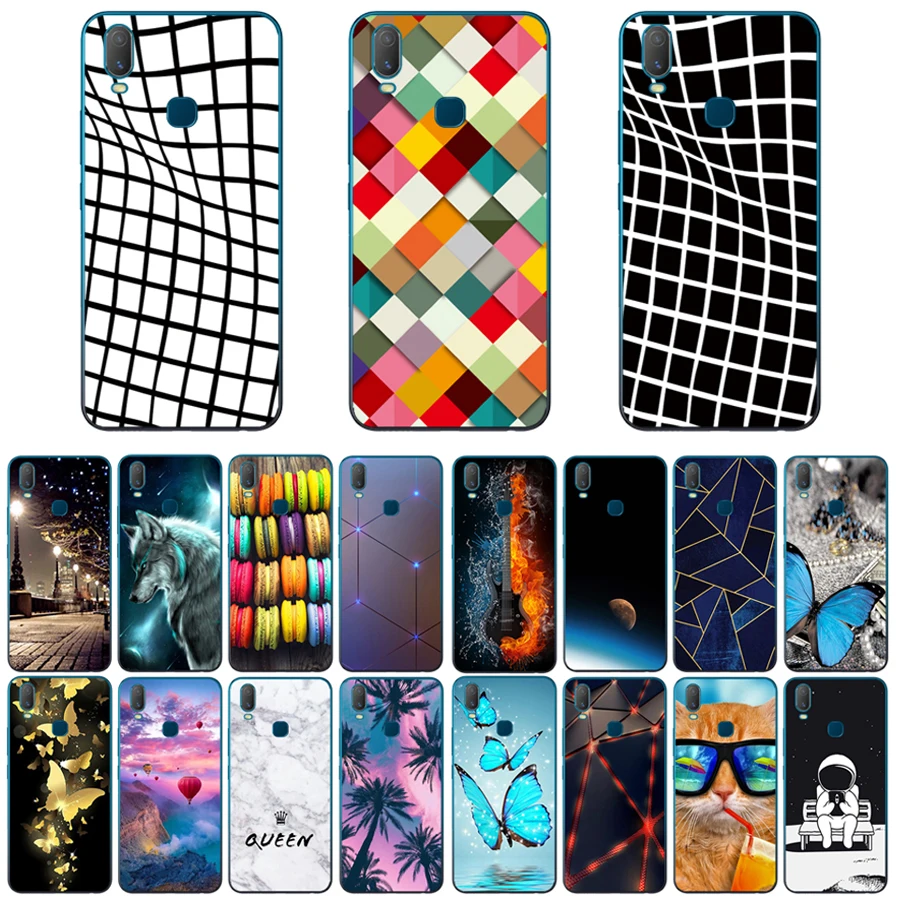 Full Protect Back Cover Case For Vivo Y11 2019 Antiknock Tpu Silicone