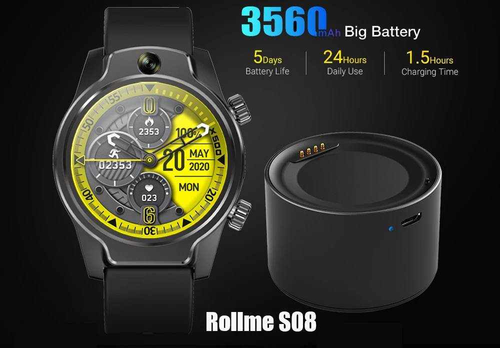 ciscox thor 4 pro 4g lte smartwatch