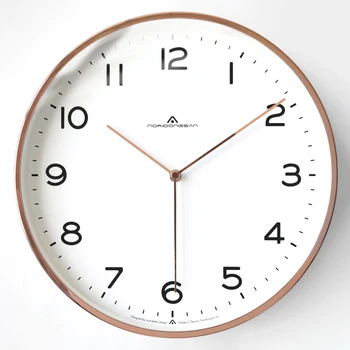 

Minimalist Nordic Wall Clock White Stylish Mute Wall Clock Creative Living Roomrelol Para Casa Gift Idea Home Decor SS50WC
