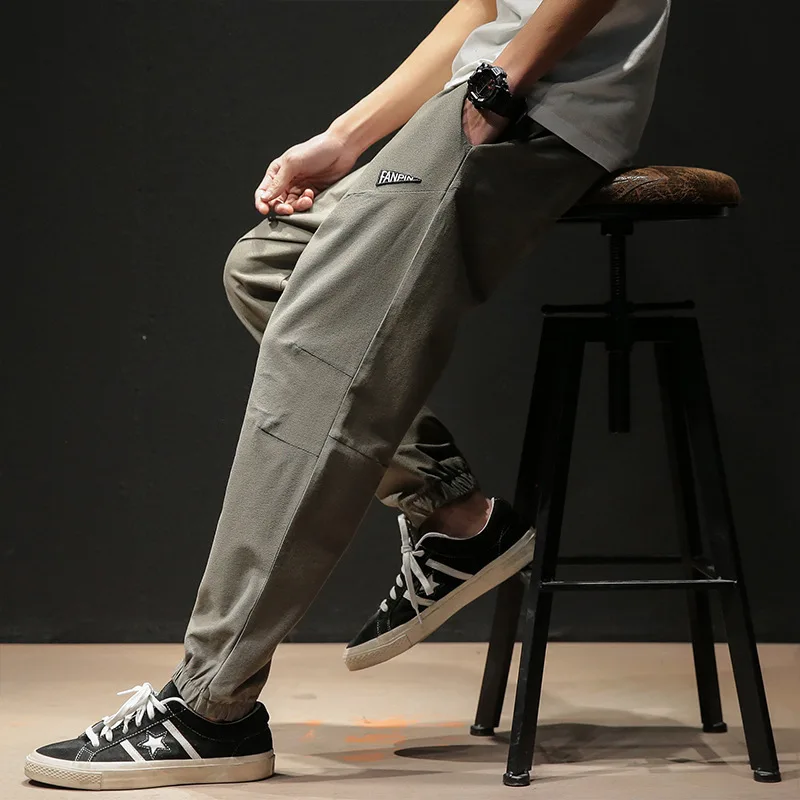 

2020 Spring Main Push Japanese-style Macheda Thin Ultra-stretch Embroidery Capri Pants M-5x Hk108