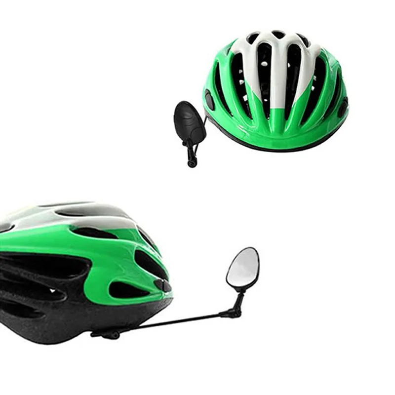 Универсальный шлем заднего вида велосипедные зеркала прозрачный вид велосипед запчасти вращение Спорт на открытом воздухе езда