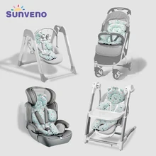 Sunveno/Аксессуары для детской коляски, подушка для детской коляски, дышащая подстилка для коляски, автомобильное кресло, подушка для сиденья, подкладка, коврик