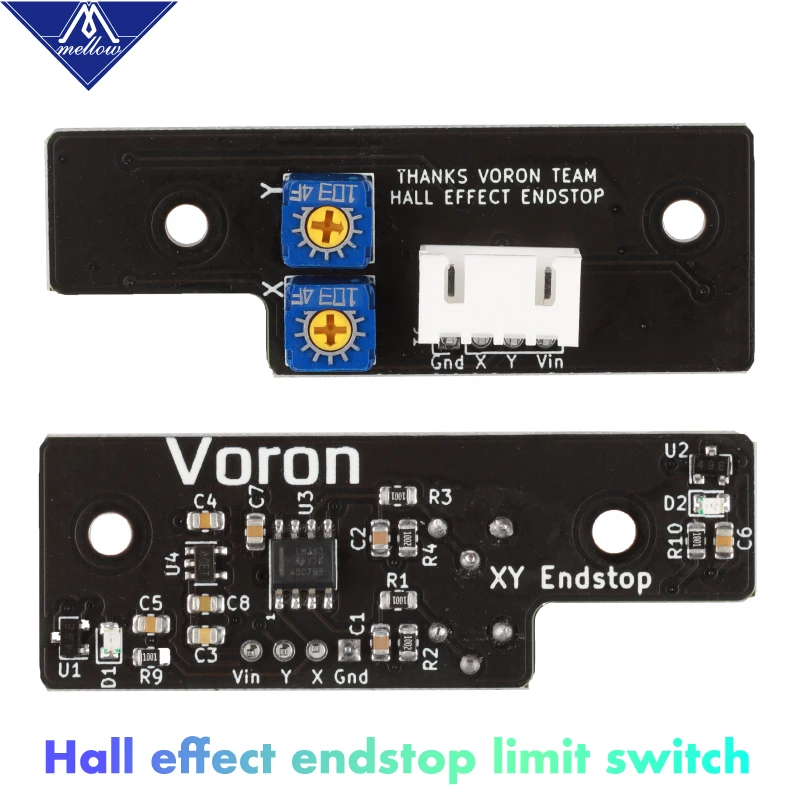 Interruptor de Limite para x Mellow Alta Sensibilidade Voron - 2.4 Efeito Hall Endstop y Eixo 2.2 - Imagem 2