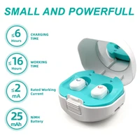 2024 Rechargeable Hearing Aids Invisible Hearing Device Mini Hearing Aid for The Elderly Deaf Hearing Aids Hearing Amplifier - Image 4