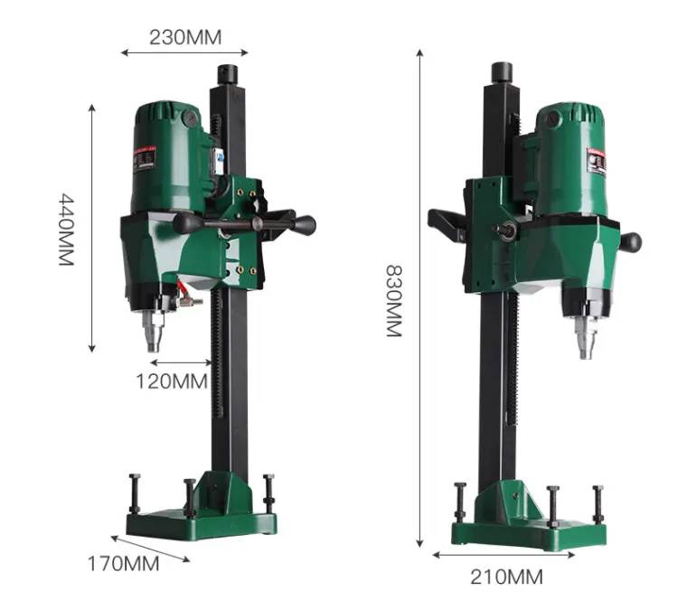 Z1zcf02205 Water Drill Drilling Machine 2800w The Maximum Drilling