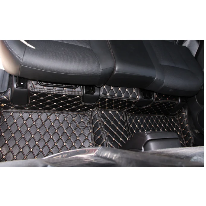 

Custom car floor mats for Right Hand Drive Nissan X-trail T32 7 seats 2019-2014 waterproof carpets for Xtrail 2018