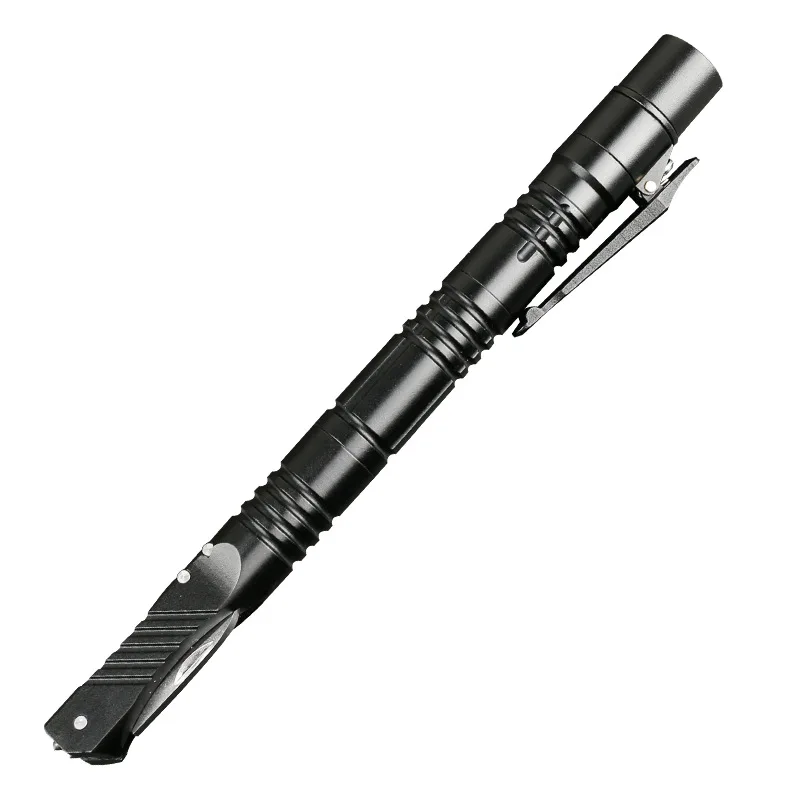 Многофункциональный перезаряжаемый фонарик тактическая ручка для самообороны самозащиты анти-волк Divine Защитная ручка пишущие ручки факел