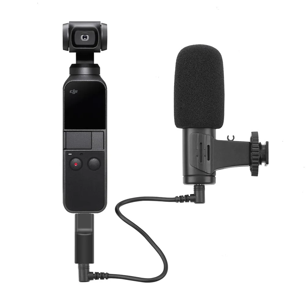 Карманный USB-C до 3,5 мм микрофонный адаптер микрофона для DJI OSMO карманная часть адаптер для наушников type-C до 3,5 мм FW3