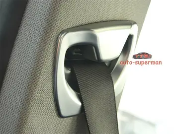 

Chrome B pillar Seat safety belt cover frame trim For BMW F30 3 Series 2014 2015