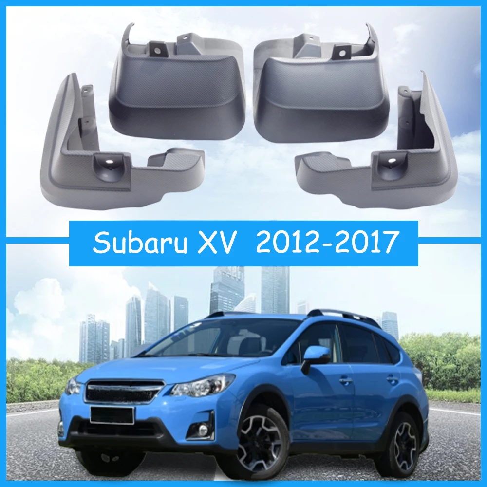 Для Subaru XV Брызговики subaru крылья XV Брызговики автомобильные аксессуары авто Стайлинг 2012 - Цвет: Subaru XV(12-17)