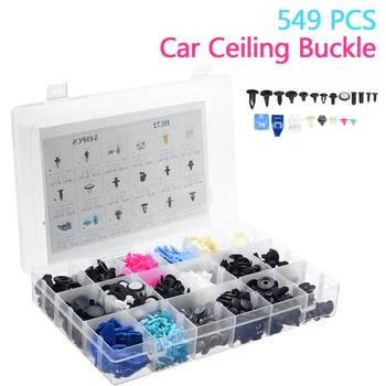 

549/360Pcs Car Retainer Clips Plastic Fasteners Kit for Fender Rivet Clips Auto Bumper Rivet Retainer Universal For Europe Car
