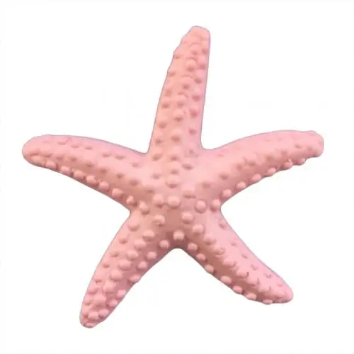 Розовый Eco-friendly Пластик пляжные прибрежных моделирование Starfish DIY ремесло орнамент декора - Цвет: Розовый