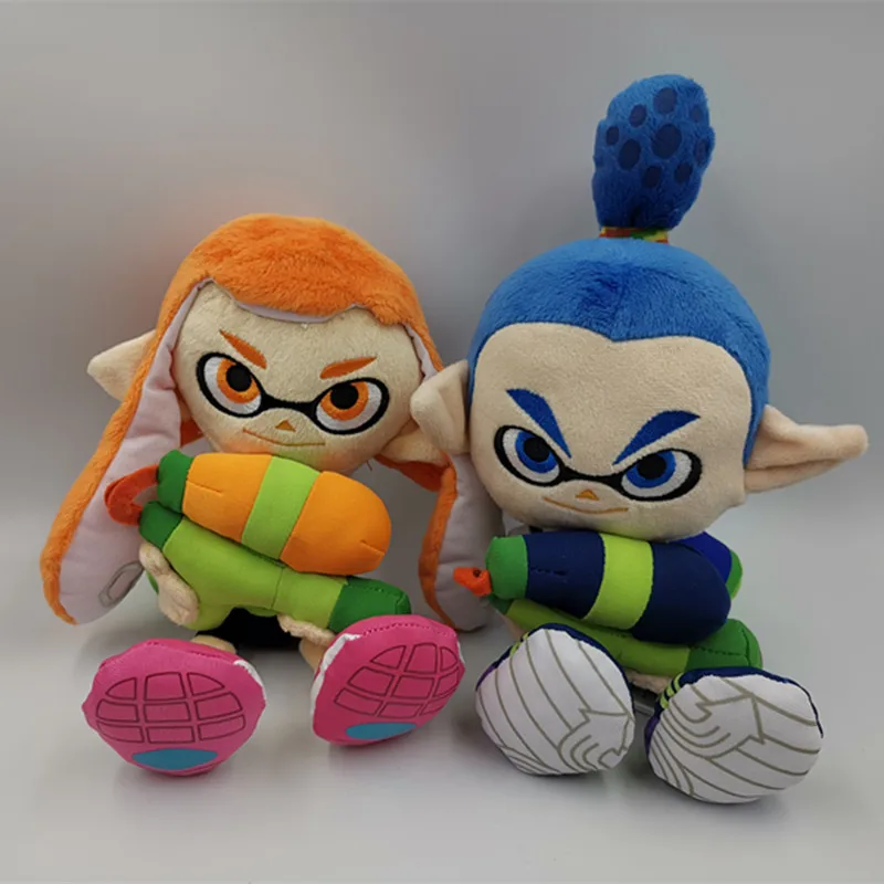 Горячая игра маленький Бадди Splatoon 2 Плюшевые игрушки Мягкие игрушки кукла Подарите вашему ребенку подарок на день рождения