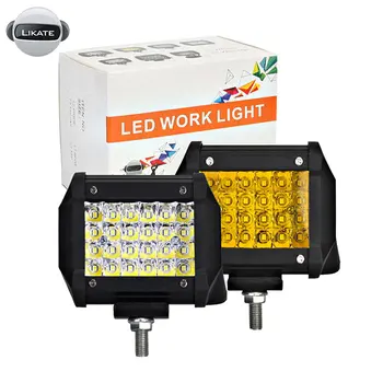 

Car Light Assembly Led Fog Lights off road 4x4 72W Spot Beam Led Light Bar For Trucks Jeep ATV SUV DRL LED Spotlight