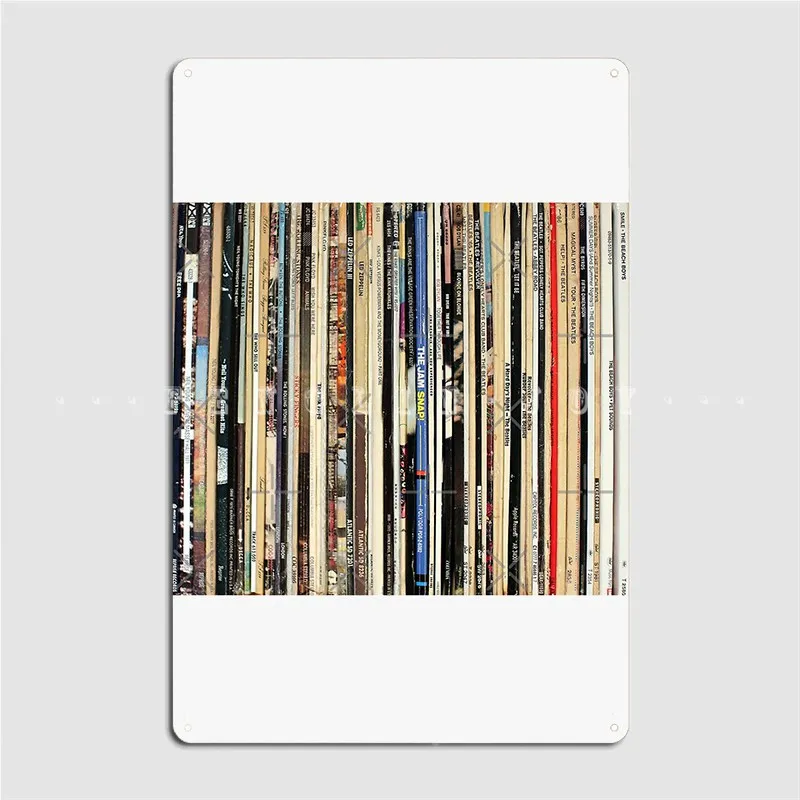 

Классический рок виниловые пластинки металлический знак клуб бар Настенная роспись Смешные Фотообои