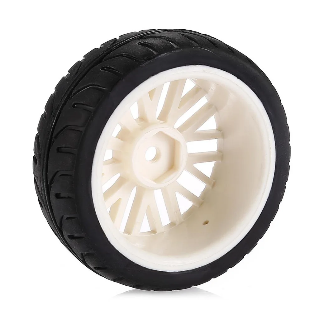Set of 2pc Tire Tyre & Wheel for 1/10 RC HPI HSP  Savage XS TM Flux MT LRP Traxxas Axial