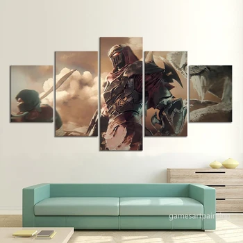 

Legends of Runeterra Zed League of Legends Video Games Art HD Wall Picture for Bedroom Decor