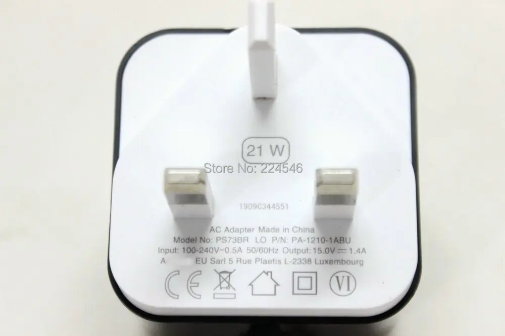 Genuíno 21 w adaptador de energia ca