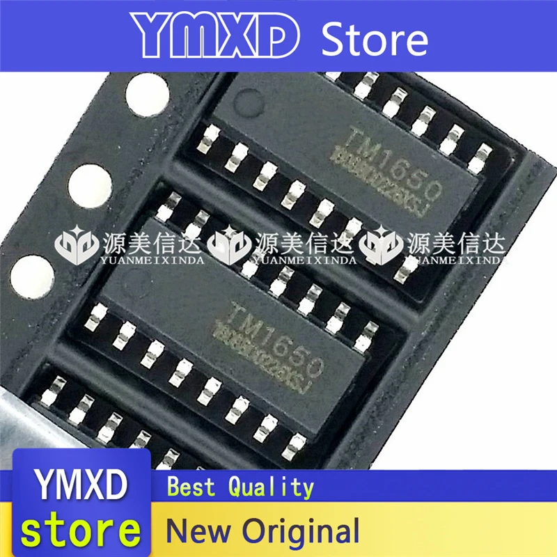 10 шт./лот новый оригинальный TM1650 SOP16 8*4-бит привод цифрового обломока пробки патч 16