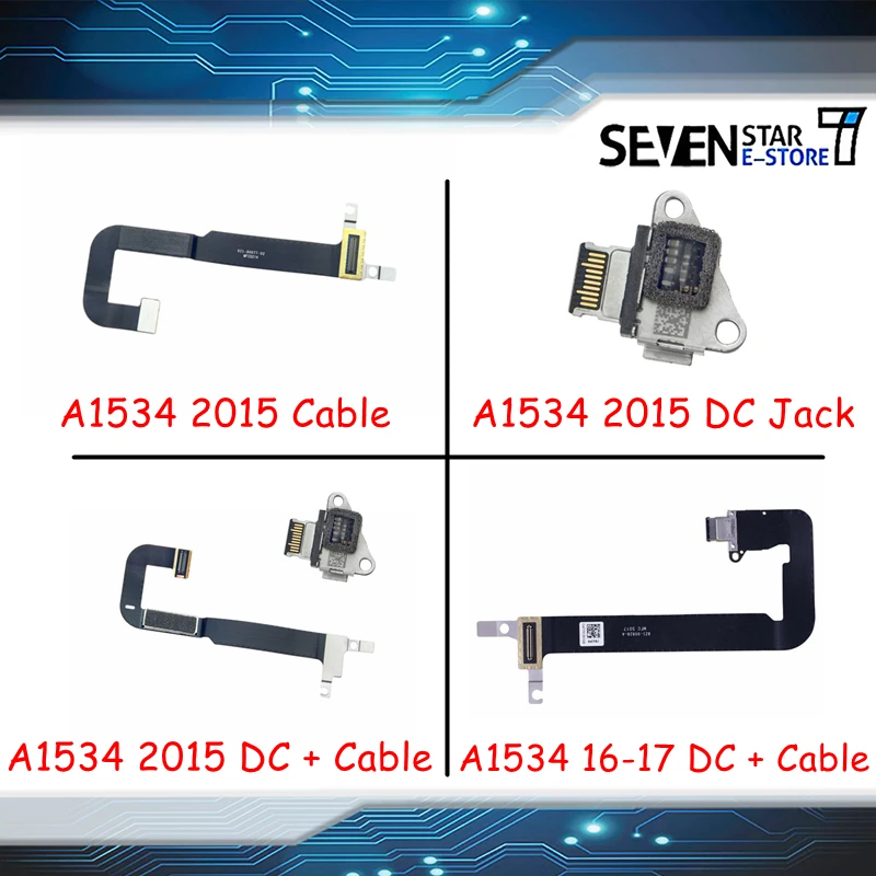 USB разъем GOUZI A1534 DC IN I/O для зарядки плата с кабелем MacBook Retina 12 дюймов 2015 2016