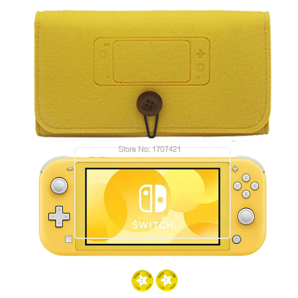Чехол-сумка с защитой экрана из закаленного стекла для nintendo Switch Mini Lite Host 4 цвета