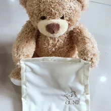 Горячая Американский медведь Peekaboo говорящий будет перемещать плюшевый мишка электрические плюшевые игрушки