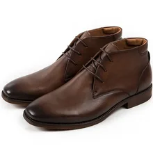 New Arrival Luxury Brand Man Comfortable Short Boots Shoes Genuine Leather Men's Cowboy Western Chelsea Ankle Boots New Arrival Luxury Brand Man Comfortable Short Boots Shoes Genuine Leather Men's Cowboy Western Chelsea Ankle Boots