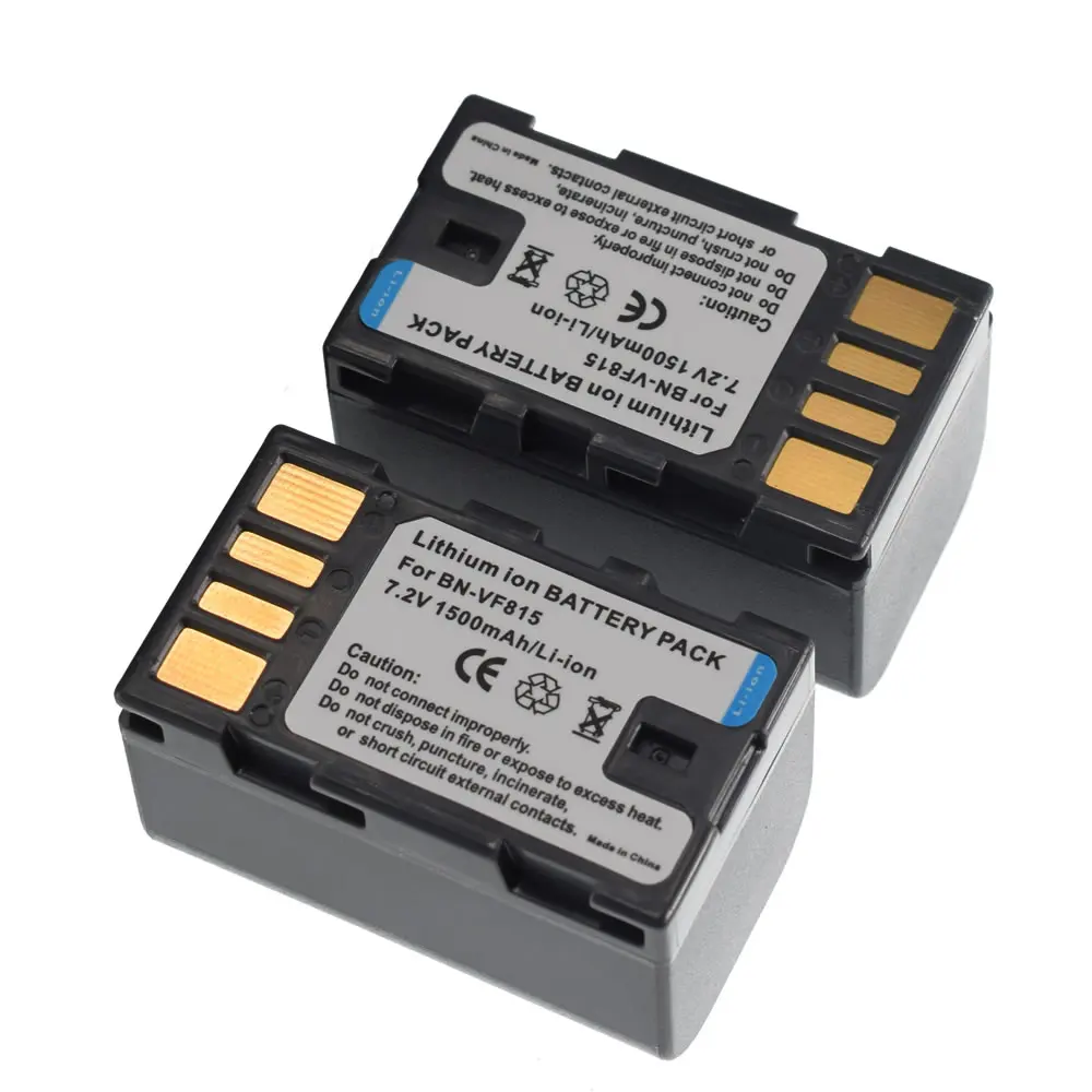 2X BN-VF815 VF815U батарея для JVC GZ-HD7 GZ-MG575 MG555 GR-D750 D760 D720 D740 GZ-HD3 видеокамера | Электроника