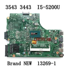 Brand New I5-5200U Voor Dell Inspiron 3543 3443 3542 3442 Laptop Moederbord 13269-1 FX3MC CN-0THVGR Thvgr Moederbord 100% getest