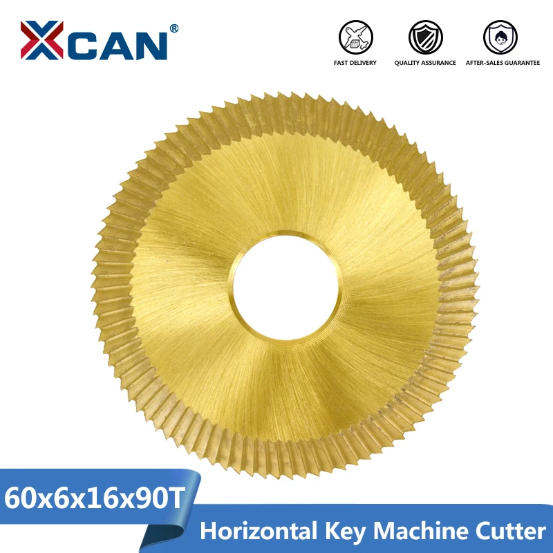 XCAN Single Side Key Machine Saw Blade 60x6x16mm 90T Cutter Fit on 238BS 2AS 2ALS Copy Locksmith Tools | Инструменты