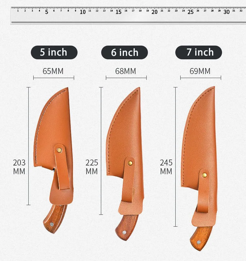5/6/7 Inch Outdoor Knife Boning Knife Butcher Knife Kitchen Knife High Carbon Composite Steel Kitchen Tool