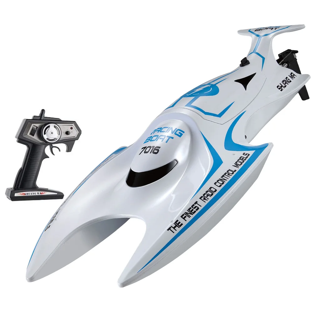 

17.8"Inch Remote Control Speed Boat Under Motor 35km/H "Crab Feet" Fast And Big Electronic Ship For Kids' Boys' Gifts