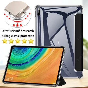 

For Huawei MatePad Pro 10.8 Tablet PU Leather Cover For Mediapad M6 8.4 10.8 inch 2019 soft Case for Honor V6 10.4 " 2020