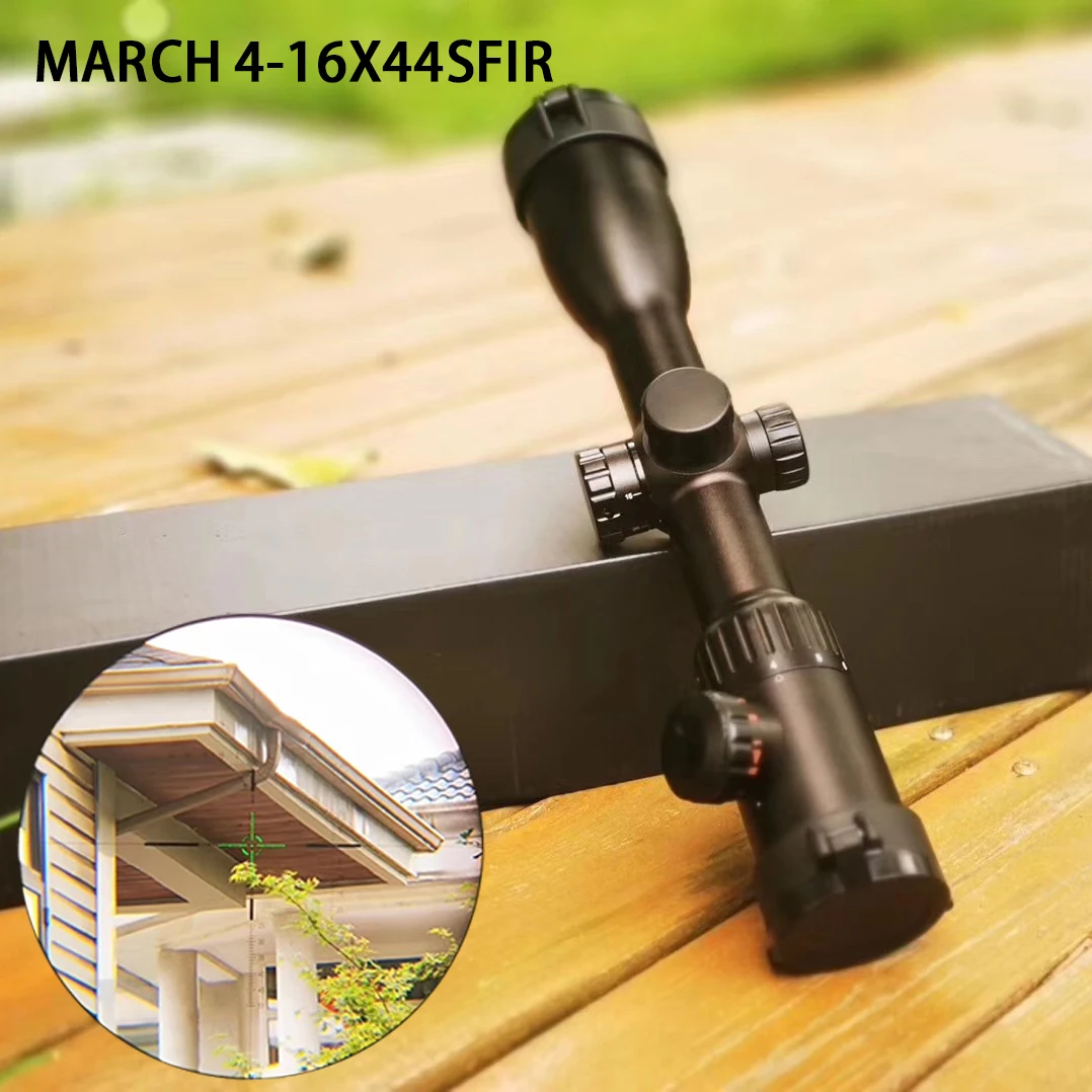 

Hunting Scope Riflescope 4-16X44SFIR Red/green Illuminated Military Optic Sight Sniper Deer Riflescope Scope Mildot