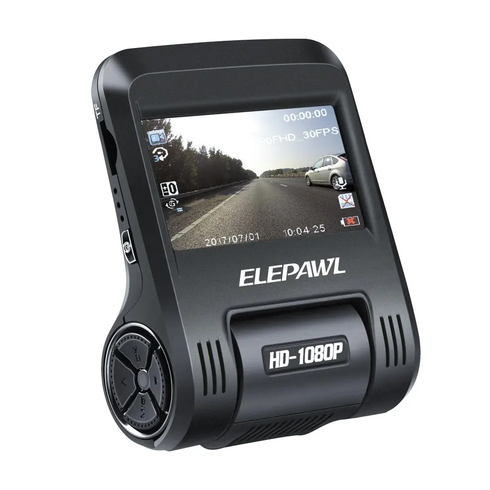 Elepawl HD 1080P Автомобильная камера для вождения видео регистратор приборная панель Камера Встроенная WiFi 200MP 2," ЖК-дисплей 170 градусов объектив