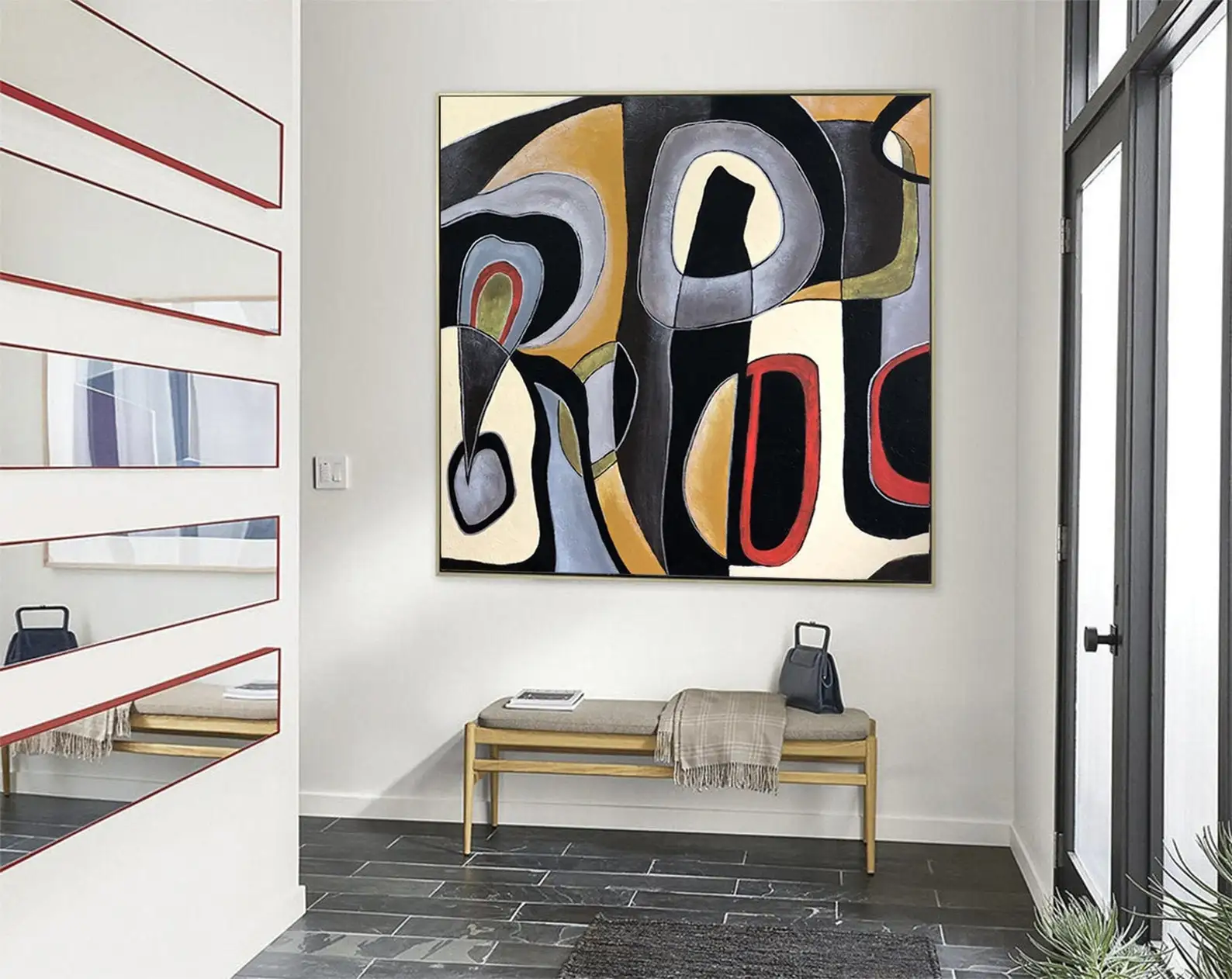 

Ручная роспись палитра нож холст картины маслом Современная абстрактная фотография стены декор искусство картины для гостиной