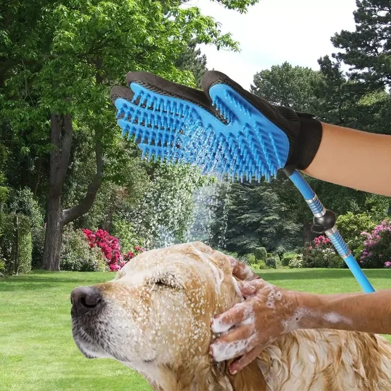 Comfortable Massager Cleaning Washing Bath Sprayers Dog Brush Pet