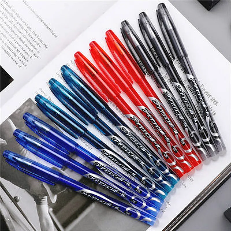 

2019 New Erasable Ballpoint Pen Refills Fashion Colorful Creative Drawing Tools Student Office Stationery