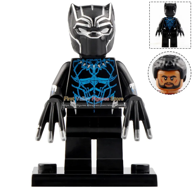 

20pcs Avengers 4 Building Blocks Iron Man Howard Sharon Carter Captain America Black Panther Toys WM6068
