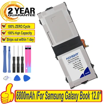 

Top Brand 100% New EB-BW720ABA Battery for Samsung GALAXY TabPro S SM-W708 SM-W700N Tab Pro S / Book 12.0" 12 Inches Batteries