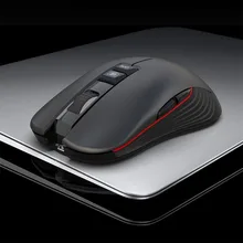 Оптическая беспроводная мышь бесшумный красочный светильник USB Перезаряжаемый для ПК ноутбука подарок игровой светодиодный с подсветкой немой компьютер аксессуары