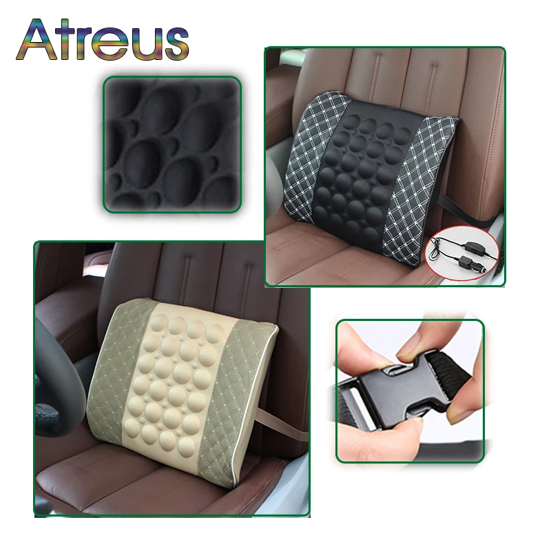 Автомобильное сиденье Atreus 12 В задняя подушка для Toyota Avensis c hr RAV4 Kia Rio Honda civic|support