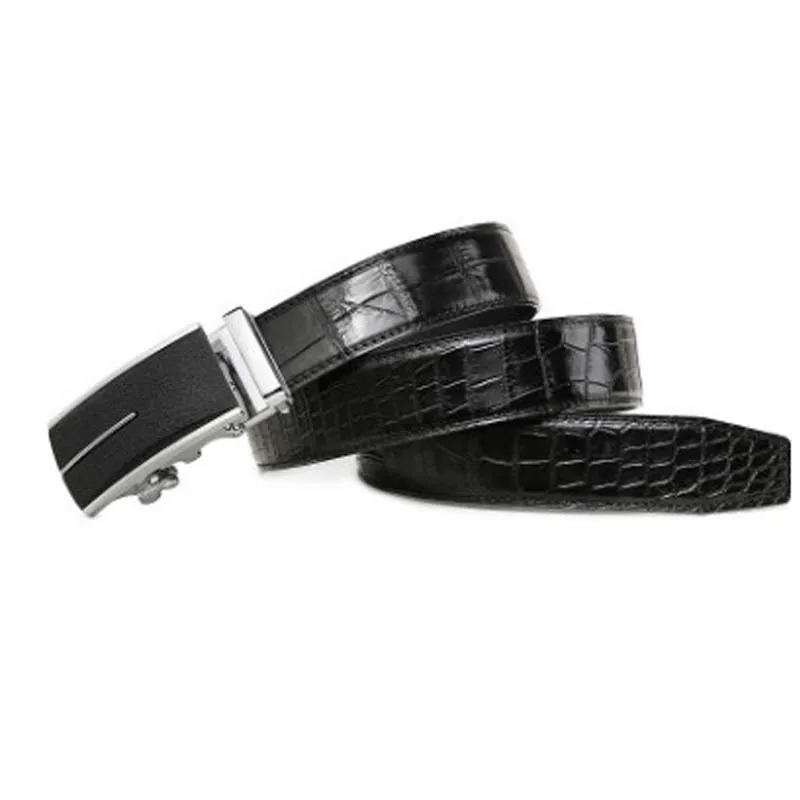 Рисунок 3 - Мужской ремень из натуральной крокодиловой кожи linshe