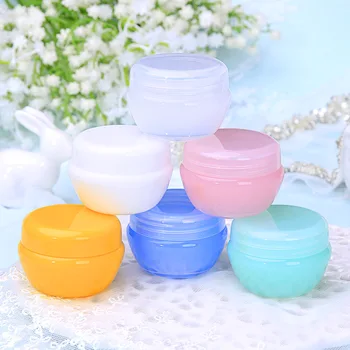 

50Pcs Plastic Empty Makeup Jar Pot 20g/30g Refillable Bottles Travel Face Cream Lotion Cosmetic Container