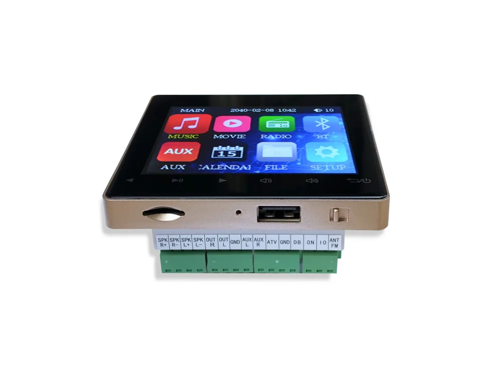 Умный домашний мини усилитель M86A с настенным креплением музыкальный фон