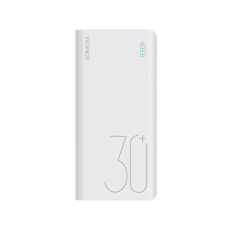 ROMOSS Sense 8+ 30000мАч power bank быстрой зарядкой портативное зарядное устройство [