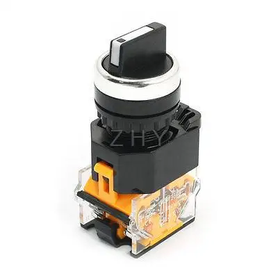 

DPST NO/NC 3 Selector Position Rotary Switch 380V Ue 10A Ie